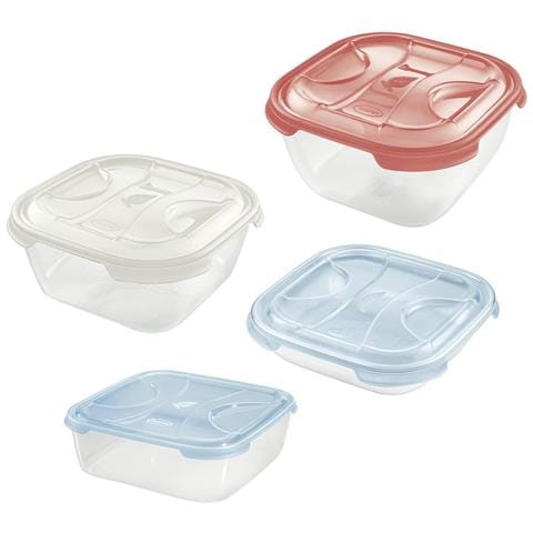 Contenitore Quadro In Plastica 'frigo Box' Lt7 Cm 31x31xh. 10,6 Acqua Trasp. - Foto 1