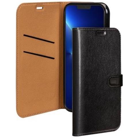 Custodia Per Iphone 13 Pro Max Folio Wallet Con Linguetta Magnetica, Nero - Foto 2