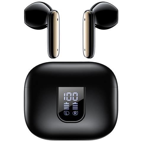 Auricolari Tws: Cancellazione Del Rumore A 6 Microfoni Per Un Audio Cristallino Black - Foto 1