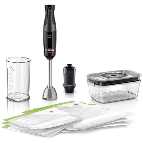 Frullatore Immersione Ergomaster 1000w Sottovuoto Inox Nero Msm4b6v2 - Foto 3