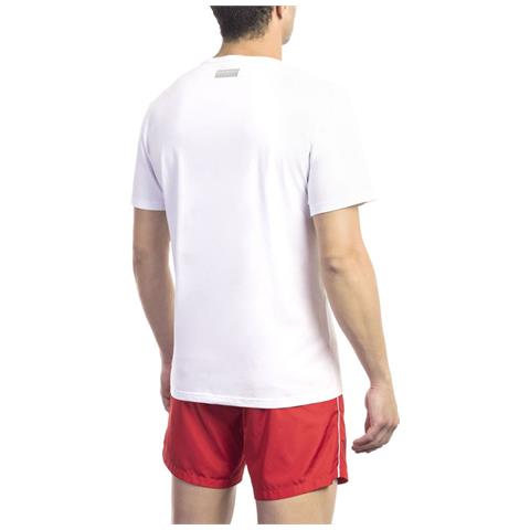 Maglietta In Cotone Bianco - Xl - Foto 2