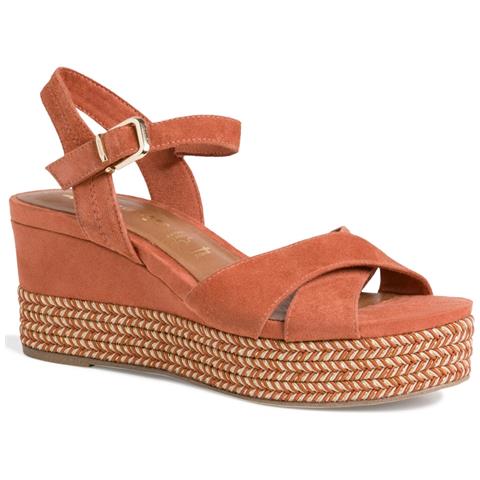 Sunrise Casual Open Sandals Sandali Pelle Scarpe Donna Marrone Eu 41, 1-28001-28 625 - Foto 2