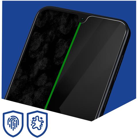 Salvadisplay In Vetro Temperato Per Galaxy A16 Smussato Hardglass 9h, Trasparente - Foto 2