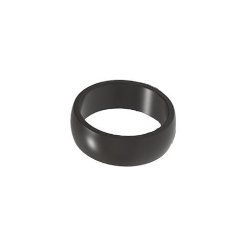 Anello In Silicone Universale Per Proteggere Gli Anelli Originali Black 10#26,4*8 Mm - Foto 1