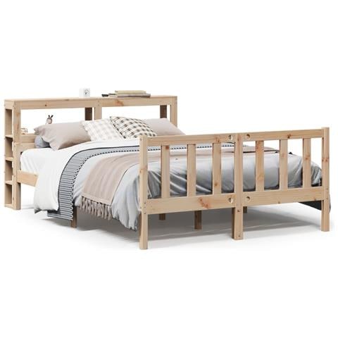 Letto Senza Materasso 120x190 Cm In Legno Massello Di Pino - Foto 2
