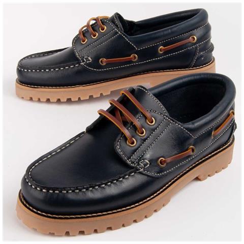 Nautico Pullnaus4 Blu Blu Pelle Naturale - Foto 1