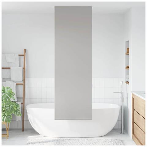 Tenda a Rullo Doccia 70x240 cm Larghezza Tessuto 66 cm - Foto 2