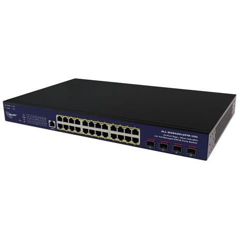 213130 Gestito L2 Gigabit Ethernet (10/100/1000) Supporto Power over Ethernet (PoE) Nero - Foto 1