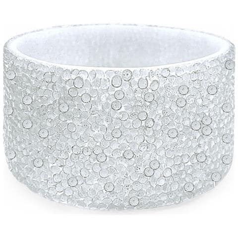 Fodero Universale In Silicone Con Glitter Argentati Per Bicchieri Da 350ml-1200ml - Foto 2