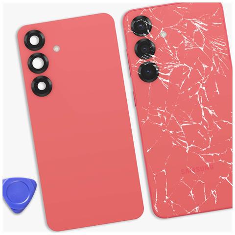 Coperchio Batteria Di Ricambio Per Galaxy S25 Con Adesivo Integrato - Foto 2