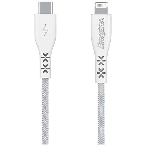 Cavo Di Ricarica E Dati Usb-c A Lightning 1,2 M Intrecciato Certificato Mfi, Bianco - Foto 1