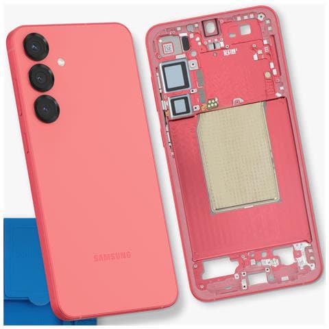 Telaio Centrale Originale Per Galaxy S25 Plus Vestibilità Precisa E Sicura, Rosso - Foto 4