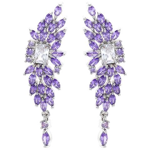 Orecchini a Goccia Delicati Abbaglianti - Foto 5