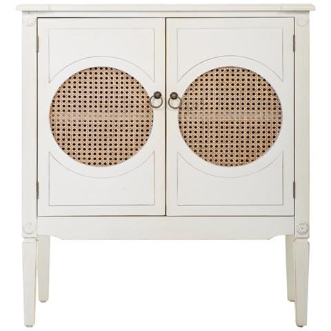 Mobile Da Ingresso In Legno Con Griglie Bianche 80x38x90h - Foto 2