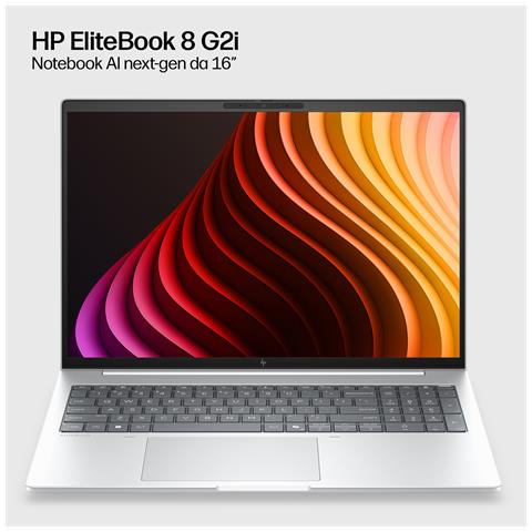 EliteBook 8 G2i 16 inch Notebook Next Gen AI PC Wolf Pro Security Edition Copilot+ PC Intel Core Ultra 7 Computer portatile 40,6 cm (16") WUXGA 32 GB LPDDR5x-SDRAM 1 TB SSD Wi-Fi 7 (802.11be) Windows 11 Pro Argento - Foto 22