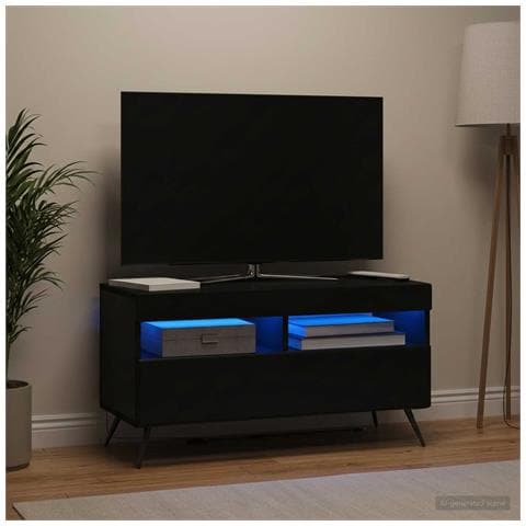 Mobile TV LED Nero Legno ingegnerizzato - Foto 2