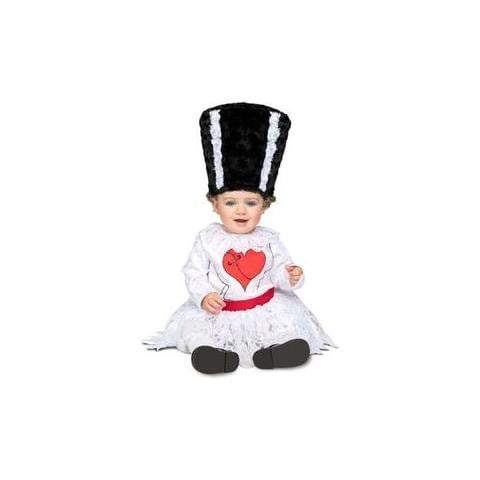 Costume da Baby Bride di Frankie (Vestito e Cappello) taglia 7-12 mesi - Foto 1