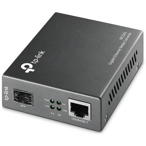 Media Converter MC220L Rj45 - Fibra Ottica 1000 Base-SX / LX / LH / 1000Base-T Monomodale 1310nm e Multimodale 850nm - Foto 1