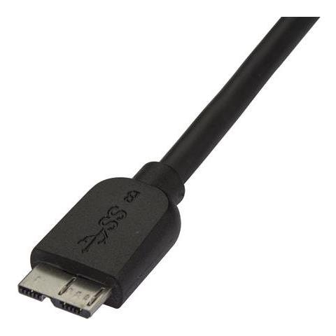 Cavo USB 3.0 Tipo A a Micro B slim - Connettore USB3.0 A a Micro B slim ad alta velocità M / M - 3m - Foto 3