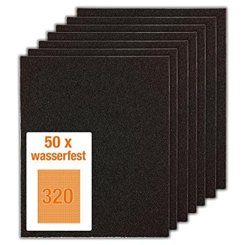 Carta abrasiva 23x28cm g320 - Foto 1