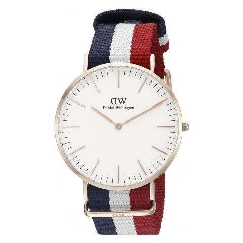 Orologio Unisex classic cambridge 0103dw al quarzo cinturino in tessuto - Foto 2