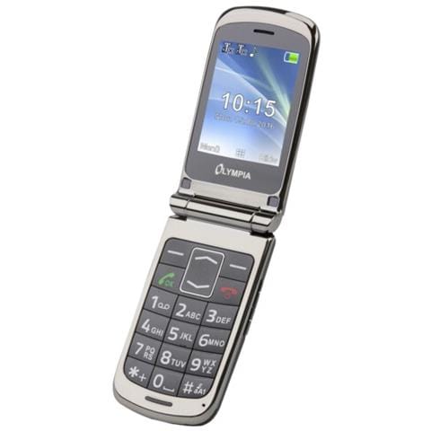 Style Plus Senior Phone Dual Sim Display 2.4" Micro SD Bluetooth con Tasti Grandi + SOS Fotocamera Colore Nero - Foto 1