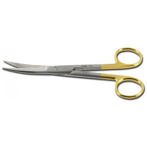 Forbici Curve C. t. - Punte Acute - 14,5 Cm - Foto 2
