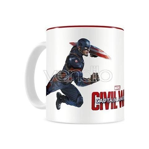 Civil War Duel White / red Mug Tazza - Foto 1