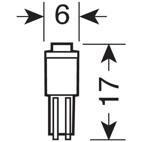 Cp. Hyper-micro-led T5 1smd (2chips) - Blu - Foto 5