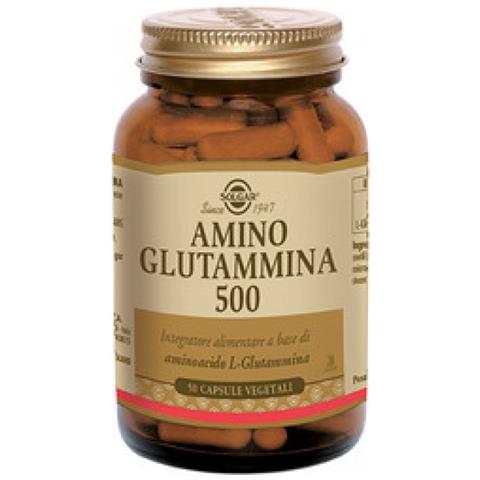 Solgar Amino Glutammina 500 50 Capsule Vegetali - Foto 1