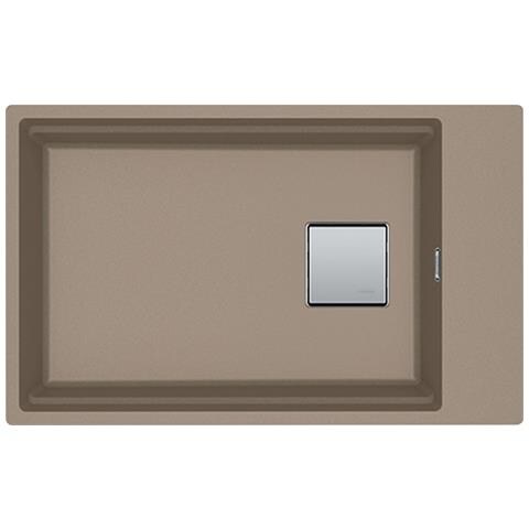 Kubus 2 KNG 110-62 Lavello da Incasso 1 Vasca Dimensioni 76 x 46 cm Colore Oyster - Foto 1