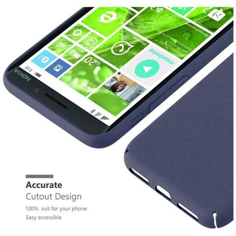 Custodia Compatibile Con Nokia Lumia 930 In Frosty Azzurro - Hard Case Coperchio Protettivo In Frosted Look Contro I Graffi E Gli Urti - Foto 9