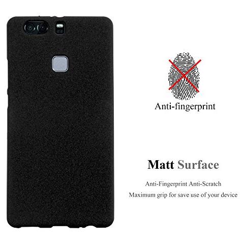 Custodia Compatibile Con Huawei P9 Plus In Frost Nero - Coperchio Protettivo In Silicone Tpu Flessibile - Foto 2