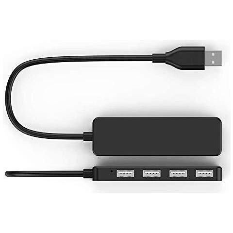 USB-Expander HUB USB PORTATILE preciso semplice peso facilmente per U Black 