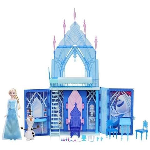 Disney: Frozen 2 Fold & Go Castello Di Ghiaccio + Bambola - Foto 1