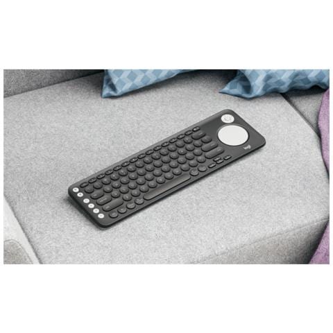 K600 TV tastiera Bluetooth QWERTY Spagnolo Nero, Argento - Foto 3