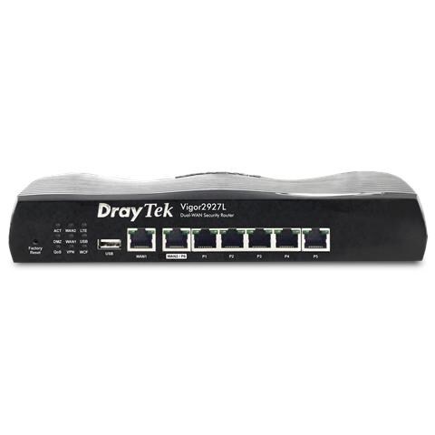 Vigor2927L router wireless Gigabit Ethernet 4G Nero - Foto 2