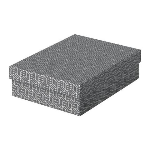 Esselte 628285 Scatola Di Conservazione Armadietto Portaoggetti Rettangolare Cartoncino Grigio - Foto 1