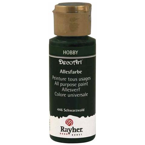 Pittura Acrilica Opaca Multiuso 59 Ml - Nero Verde - Foto 1