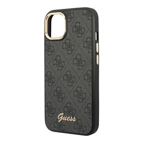 Pc /tpu 4g Metal Camera Outline Case Fr Apple Iphone 14 Max - Black (guhcp14mhg4shk) - Foto 1