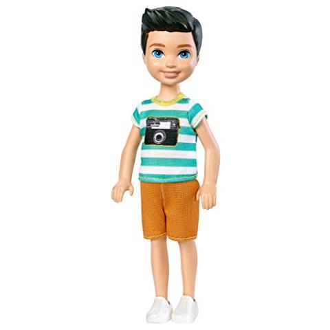 Chelsea Boy Doll A Strisce Con Grafica Della Fotocamera E Cono Gelato In Cartone - Foto 1