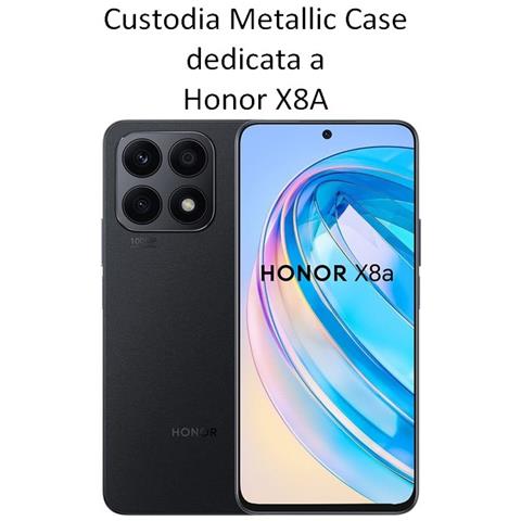 Custodia Tpu Silicone Cover Case Per Honor X8a Rosa - Foto 2