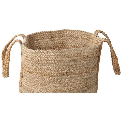 Set Di 2 Cestini Kornak Iuta Naturale - Foto 2