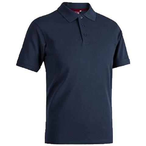 Polo 'fox Jersey' Taglia L - Blu Navy - Foto 1