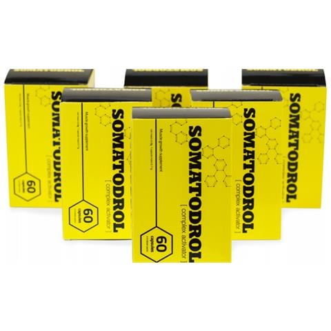 6x Somatodrol Integratore Alimentare Massa E Forza Per I Muscoli - Foto 1