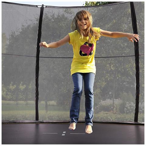 Trampolino Tappeto Elastico Con Rete Si Sicurezza 305cm Bimbo Jumpy Pro - Foto 8