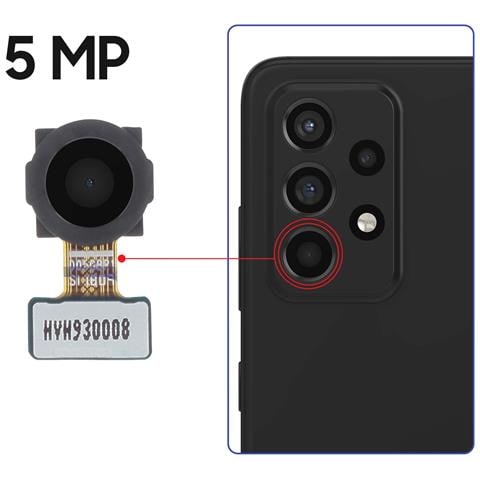 Fotocamera Sensore Profondità A52s / A52 / A42 / A32, Nero - Foto 2