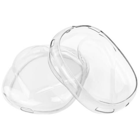 Custodia In Tpu Trasparente A Forma Di Cuore Per Cuffie Airpods Max (confezione Da 2) Transparent - Foto 1