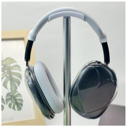 Custodia In Tpu Trasparente A Forma Di Cuore Per Cuffie Airpods Max (confezione Da 2) Transparent - Foto 2