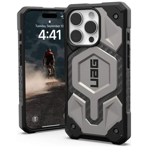 Urban Armor Gear Monarch Pro Magsafe Case Apple Iphone 16 Pro Titan 114456113636 (114456113636) - Foto 1